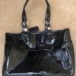 Black Coach Purse Bag